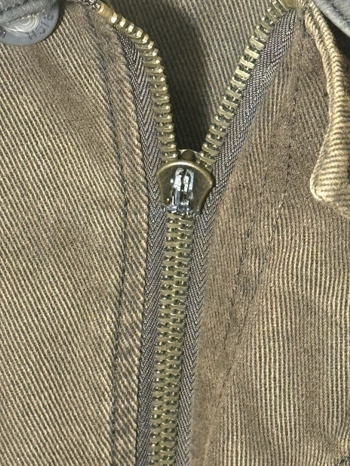 Jaqueta Woolrich Casaco Celeiro de Lona 2XL Masculina Lã Forrada Marrom Roupa de Trabalho Tarefa Antiga - Imagem 4 de 4