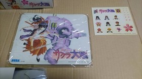 Sakura Wars Sega Saturn with Mouse Controller Limited Edition B Type JPN Used