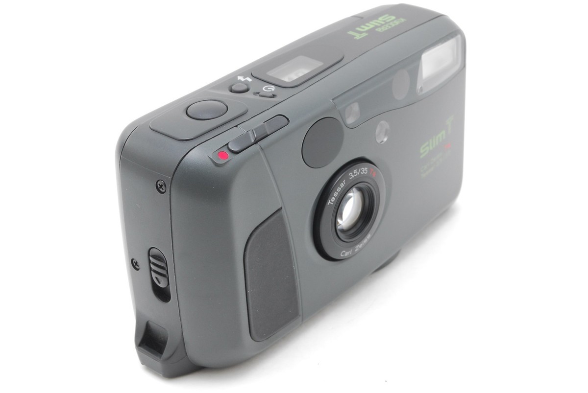 Exc+5】Kyocera Slim T Yashica T4 Point & Shoot 35mm Gray