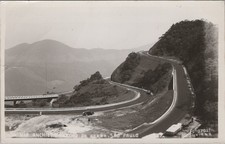 Via Anchieta Trecho Da Serra Sao Paulo Brazil Viaduct Silviana RPPC Postcard