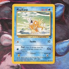 Pokémon TCG - Magikarp 50/130 Base Set 2