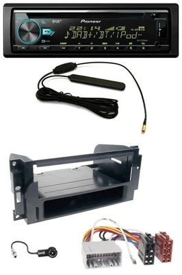 Pioneer CD MP3 AUX DAB USB Autoradio für Chrysler PT Cruiser 300C Dodge Jeep Com - Bild 1 von 4