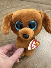Ty Beanie Boos - DOUGIE the Dachshund Dog 6 Inch Stuffed Animal Toy