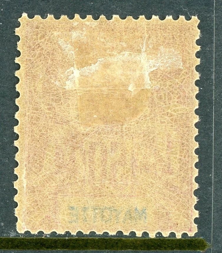 Colonia Francesa 1892 Mayotte 50¢ Carmine Scott #16 Como Nuevo O566 ⭐⭐⭐⭐⭐ Foto 2 de 4