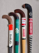 4 vintage hockey sticks - 2 Grays