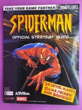 Spiderman Official Strategy Guide 2000 Brady Games For Playstation