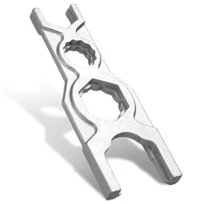 7-3/4 Spud Wrench Flush Valve Wrench Ergonomic Multiple Wrenches for Servicin...