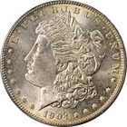1904-O Morgan Silver Dollar OGH PCGS MS63 - Toning