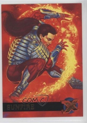 1995 Fleer Ultra Marvel X-Men Sunfire #49 2a7