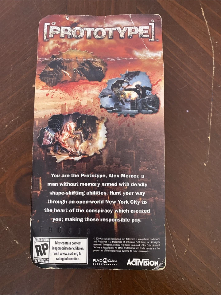 Prototipo El Juego Activision Figura de Acción Estatua Coleccionable - NUEVO Foto 2 de 4