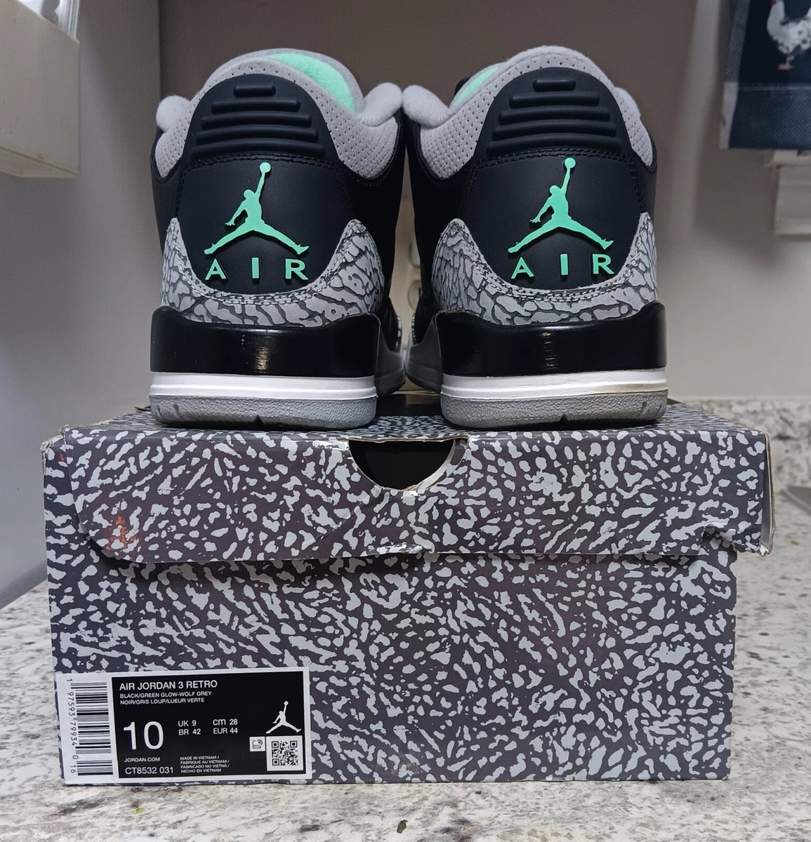 Air Jordan Green Glow Hoodie Jordan Green Glow 3s Shirt Rich