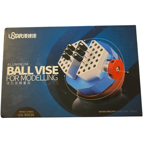 Ustar UA-90636 Ball Vise Clamp – 360° Rotating Tool for Modeling and Elektronik - Picture 7 of 17