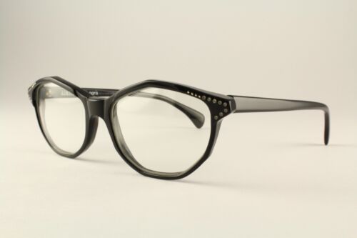Rare Authentic Alain Mikli 0192 975 Black 54mm Glasses Frames France - Picture 2 of 5