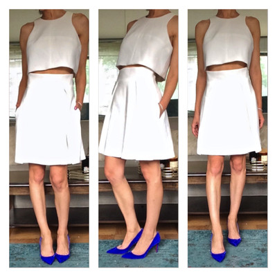 black halo sanibel two piece dress