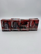 Lot Of 4-Bandai Godzilla Mechagodzilla Hedorah 65TH Anniversary 3.5" Rodan