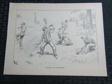 1910 YESTERDAYS Comic Strip by Frank King 10x7 pg.20 FN 6.0 Fightin' Bumblebees