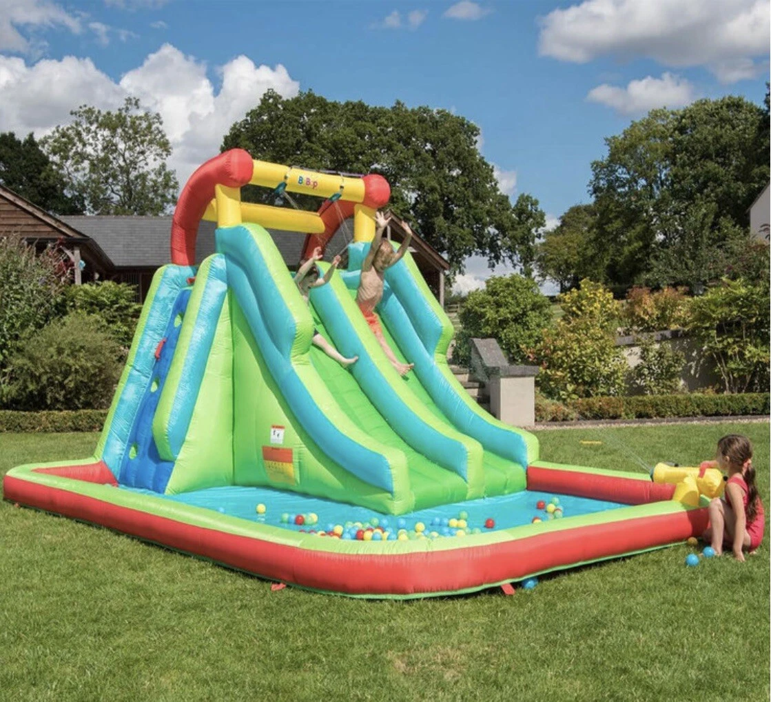 Bouncy Castle Mega Water Slide Kids Children Water Park Outdoor Fun