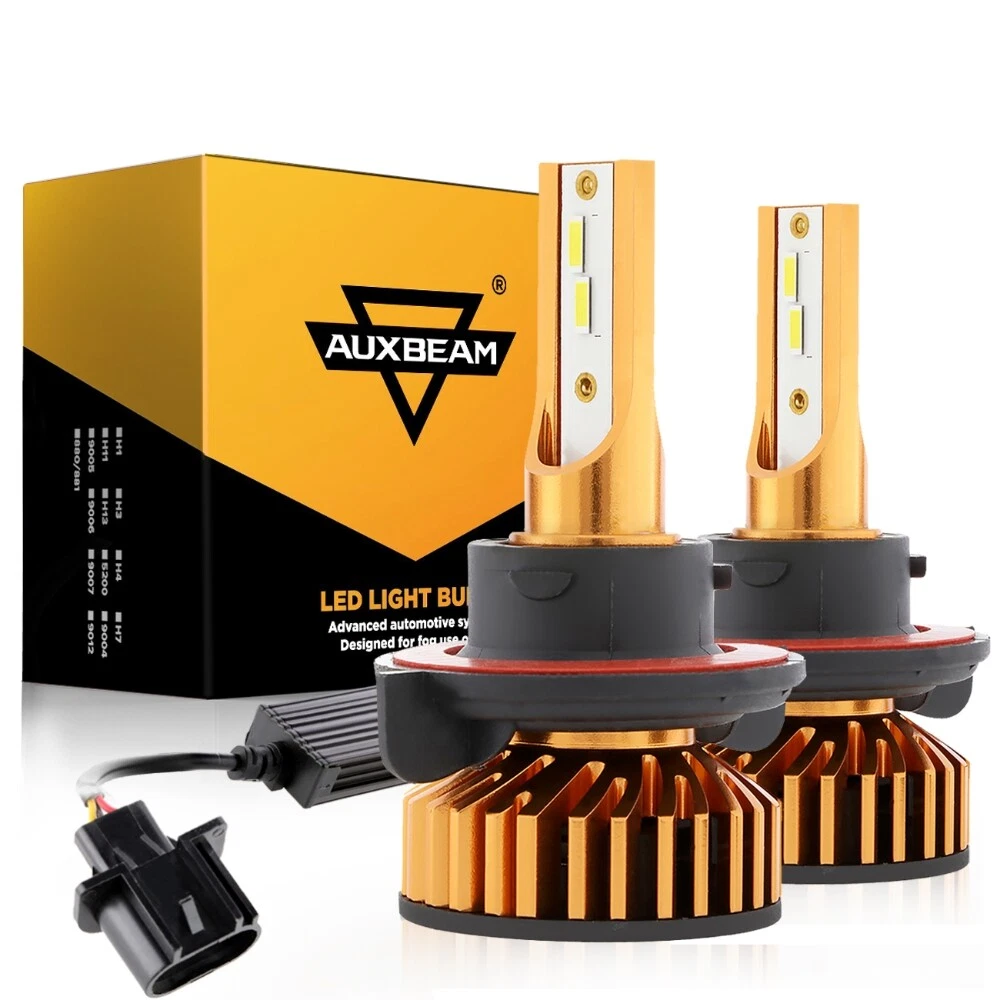 H13 LED Headlight Bulbs For Ford F150 2004-2014 F-250 F-350 Super Duty 2005-2022