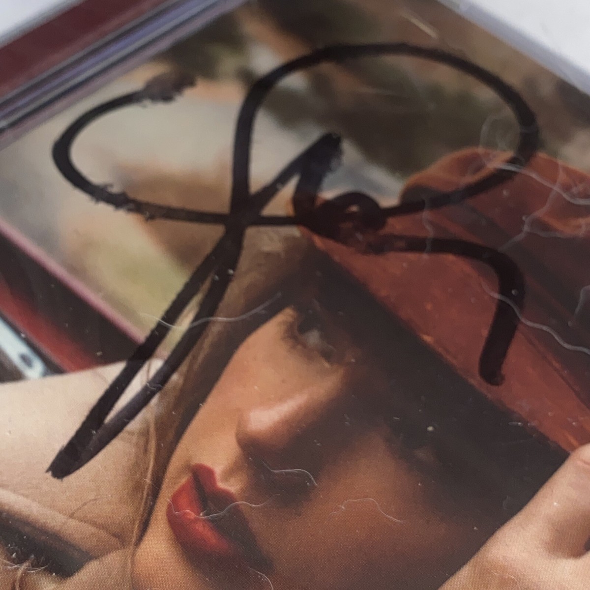 Taylor Swift Red TV (Taylor's Version) Signed, Factory Sealed CD