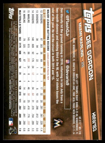 2017 Topps Holiday Complete Your Set (HMW1-HMW200) Free Shipping! - Picture 353 of 387