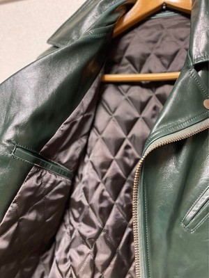 【M】90's Y's for men Yohji Yamamoto Double Riders Yohji Yamamoto leather jacket