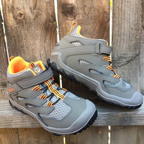 Merrell Boys Hiking Boots Chameleon Access Mid Waterproof - Picture 2 of 12