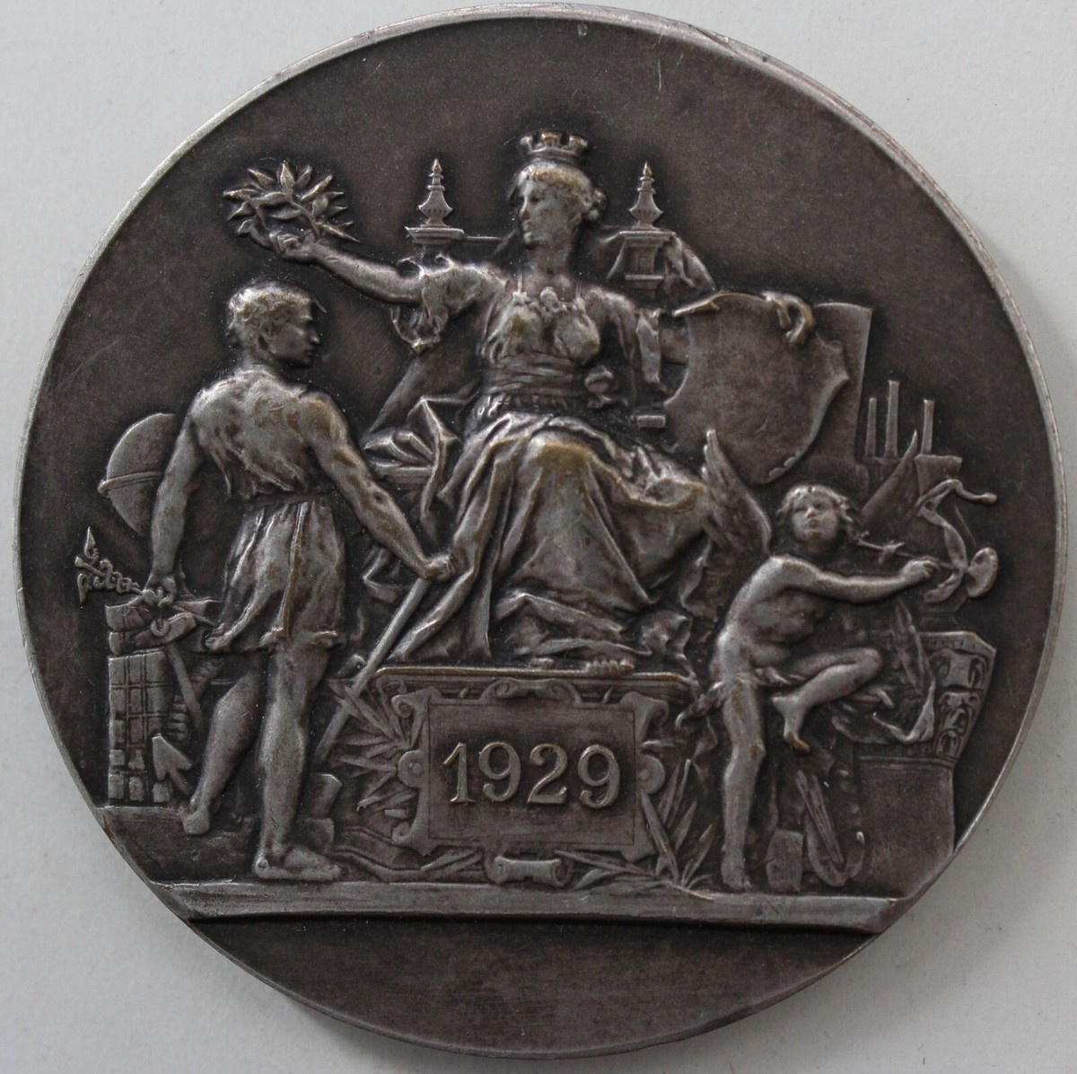 Médaille Union Du Commerce Et De L'Industrie - Choisy-le-Roi - En Argent