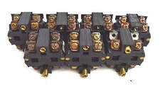HONEYWELL MICRO SWITCH 8103 4 POLE CONTACT BLOCKS 600 VAC 125 VDC, LOT OF 7