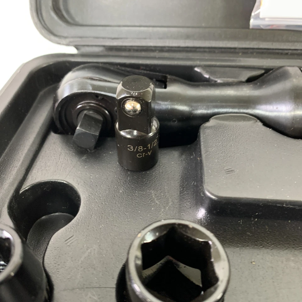 Juego de llaves de impacto de aire Ingersoll Rand 231G 1/2" Drive 170G 3/8" con estuche Foto 4 de 4