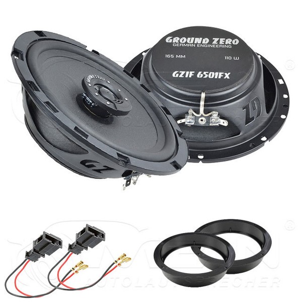 Ground Zero Lautsprecher FüR Audi A5 Sportback 8T 2009-2016 Front TüR 110W #A3X6-image