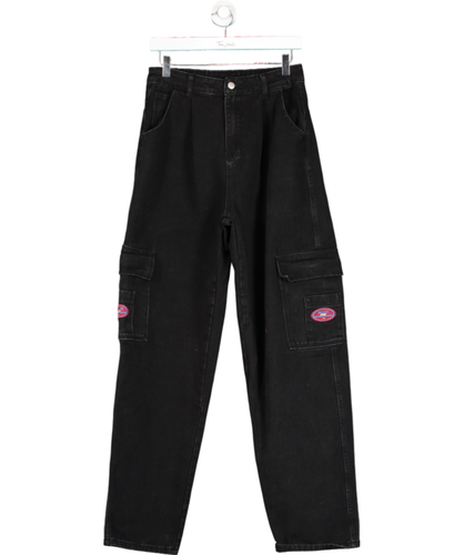 Jeans Wake negros estilo años 90 de gran tamaño Reino Unido XS/S - Imagen 3 de 3