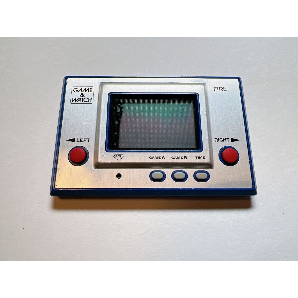 NINTENDO GAME AND & WATCH Fire 1980 w/ BOX Direct From Japan