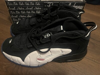 Nike Air Max Penny / SS. Size 10. New & Unused W/ Box. Black/game Royal
