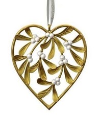 Hallmark Our First Christmas Keepsake Metal Heart 1st Ornament 2016 Undated