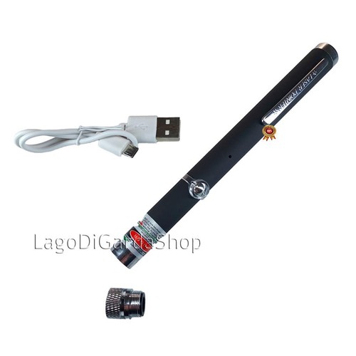 Laserpoins grün USB wiederaufladbar leistungsstark Sternbilder tragbar Stift - Bild 5 von 6