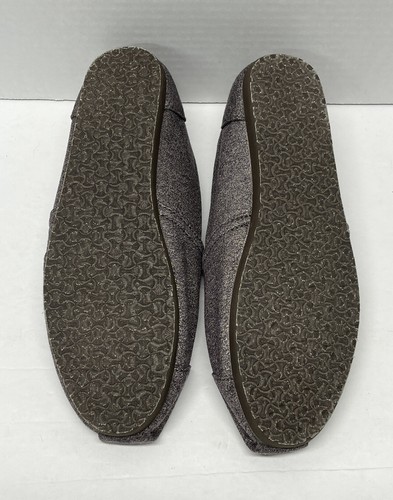 Skechers Pillow Arch Women 8 Slip On Flat Shoes Casual Purple Metallic - Picture 5 of 6