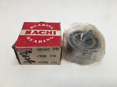 Nachi 7005CDB/GMP5 Angular Bearing 25x47x12  mm 7005C-DB-GM-P5 ABEC5 Japan 2 Pcs