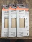 U1405 Black And Decker 1/3 Sanding Sheet Assorted Grit 6 Sheets Lot Of 3 Packs