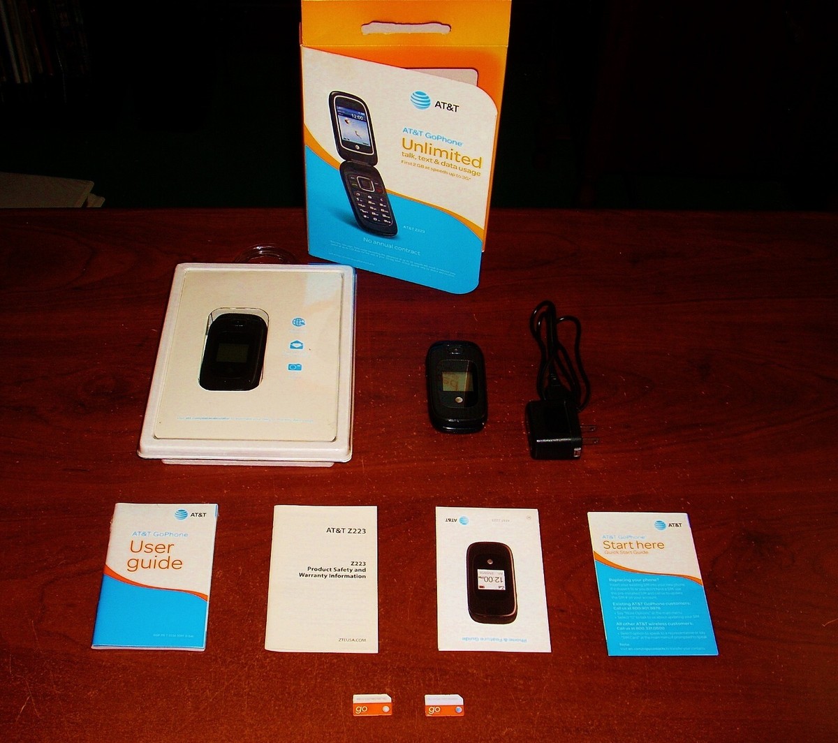 ZTE Z223 - Black (AT&T) for sale online | eBay