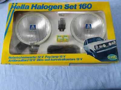 Hella 160 Chrome Fog Lights Vw Porsche Mercedes