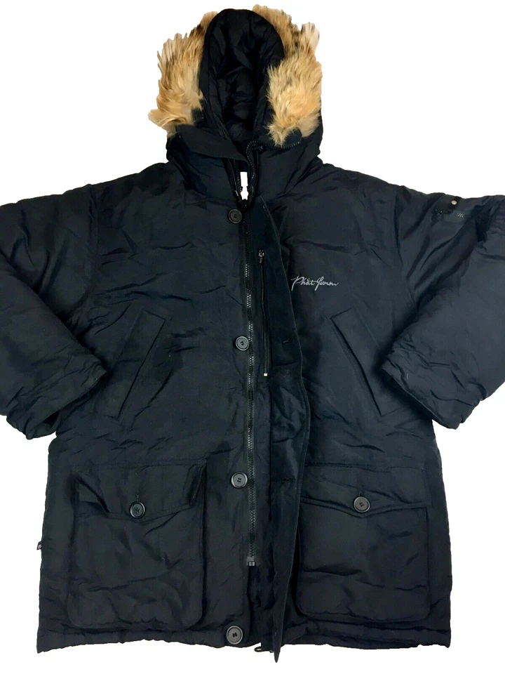 MINT Authentic Phat Farm XL Clymatec 4G-PFMax Parka Real Fur Hood Down Filled - Image 2 of 4