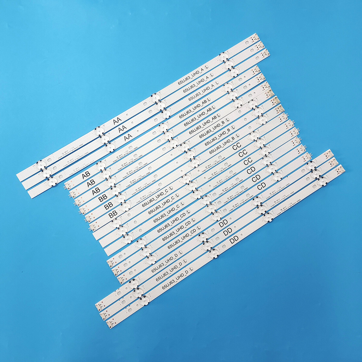 12pcs LED Strips For 65UJ6300 65UJ630V 65UJ634V 65UJ5500 SSC_65UJ63 12pcs LED Strips For 65UJ6300 65UJ630V 65UJ634V 65UJ5500 SSC_65UJ63