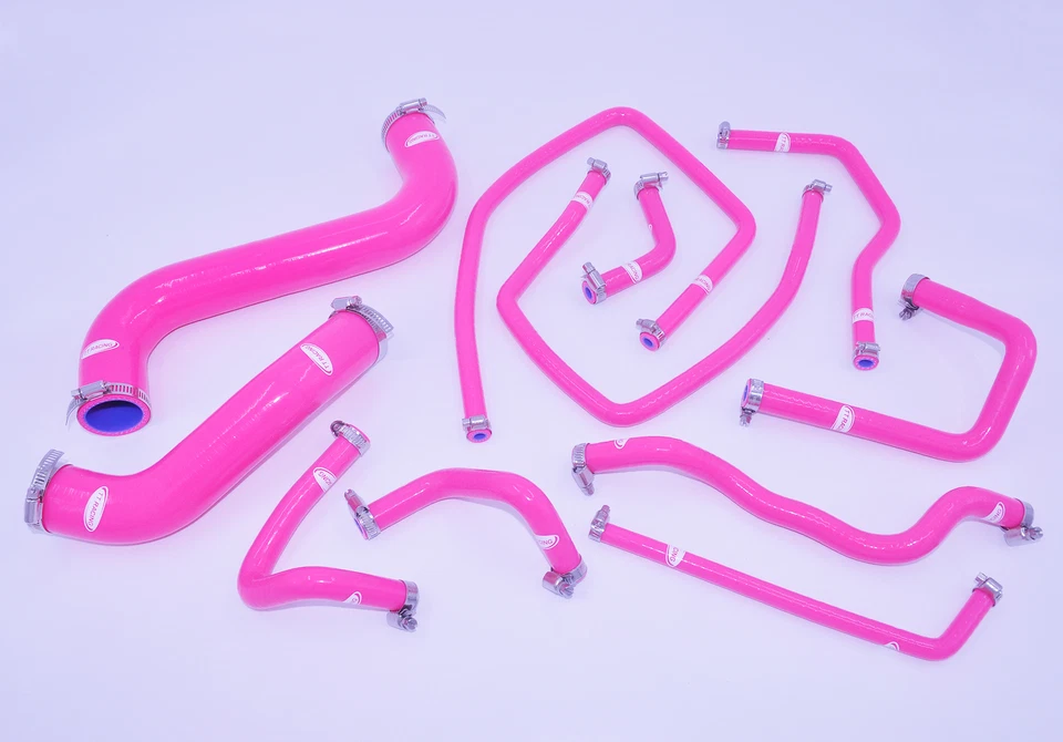 FOR SUBARU IMPREZA WRX/STI GDA/GDB/GGA/B EJ205 01-06 SILICONE RADIATOR HOSE KIT+ - Изображение 2 из 4