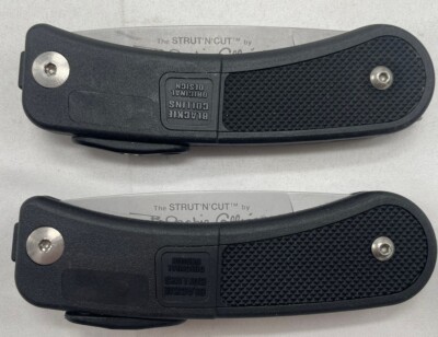Meyerco ''Strut'N'Cut'' by Blackie Collins Set of Two 2nd Gen. Pocket Knives
