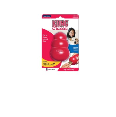 KONG CLASSIC for Dog Toy GREAT FOR STUFFING FETCH Bounce LARGE