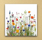 Wildflowers Wall Plates outlet cover home decor light switch plate Wf01