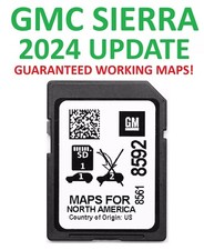 GMC SIERRA 2019-2022 LATEST 2024 MAP UPDATE G...