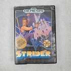 Vintage Sega Genesis Strider game case only, NO GAME