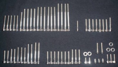 Yamaha 350 Raptor Stainless Bolt Screw Engine  Kit Set Polished 2004-2013