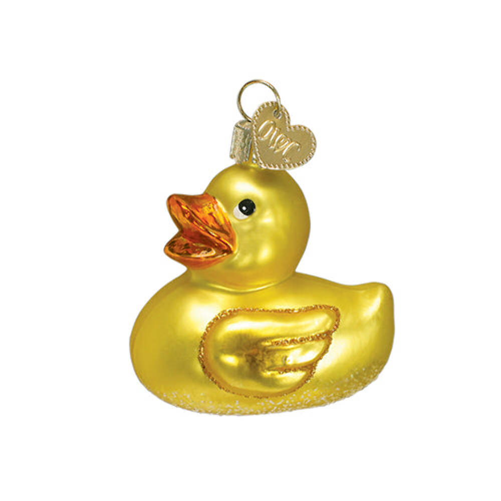 Rubber Duck Holiday Ornament Fun Bathroom Decor Gift